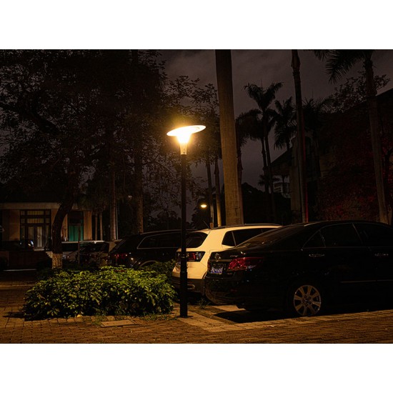 PL40 Solar 18W LED Lamp Post Light (Without Column)