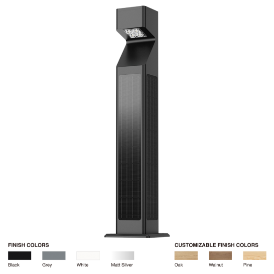 BC10 Solar LED Bollard Light