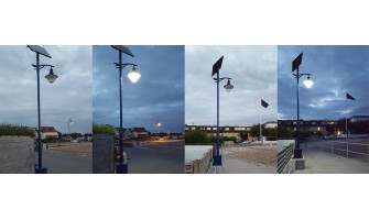 SL15 Solar LED Street Lights – Felpham Promenade, West Sussex