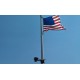 FL05 Solar 8W LED Flag Pole Light