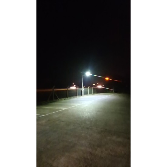 SL29 Solar 20W-40W LED All-In-One Area Light (With Column)