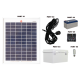 FL100 Solar LED Light Bulb Conversion Basic System (1 3W Fitting)