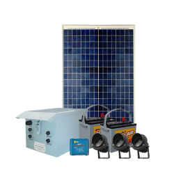 FL80 Solar LED Mini Spot Light Basic System (1 Lamp Kit)