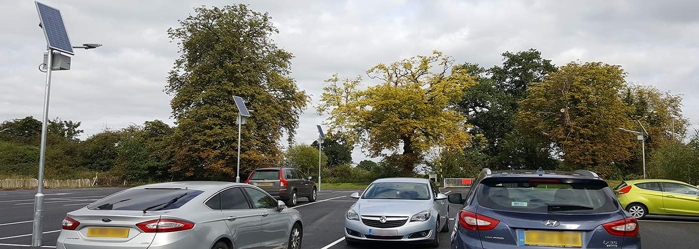 Solar Car Park Light