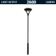 PO23 SOLAR 20W LED LAMP POST LIGHT (WITH COLUMN)
