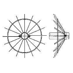AC01 Anti Climb Guard (Spiked Collar)