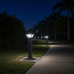 BC22 Solar LED Bollard Light