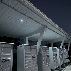 SH04 Solar LED Bus Shelter Light (4 Lamp Kit)