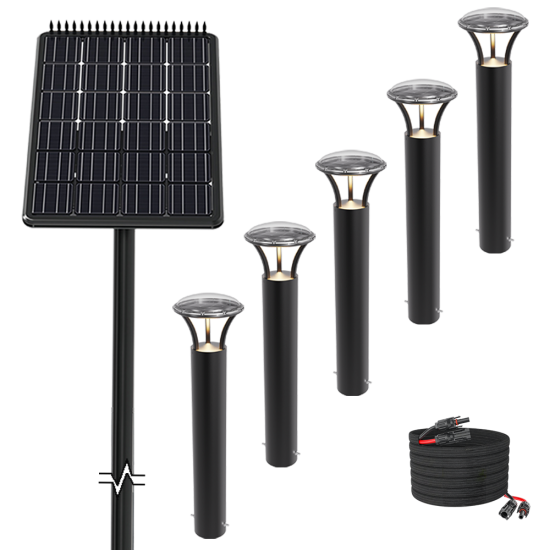 BC15 Solar Bollard Light System