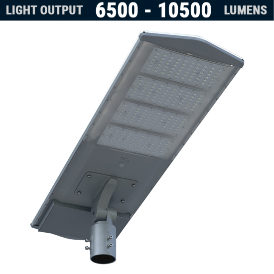 SL40 Solar 60W-100W LED All-In-One Area Light (Without Column)