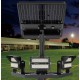 SL70 Solar 50W-250W LED Area Light System (Without Column)