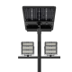 SL70 Solar 50W-250W LED Area Light System (Without Column)