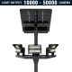 SL70 Solar 50W-250W LED Area Light System (Without Column)